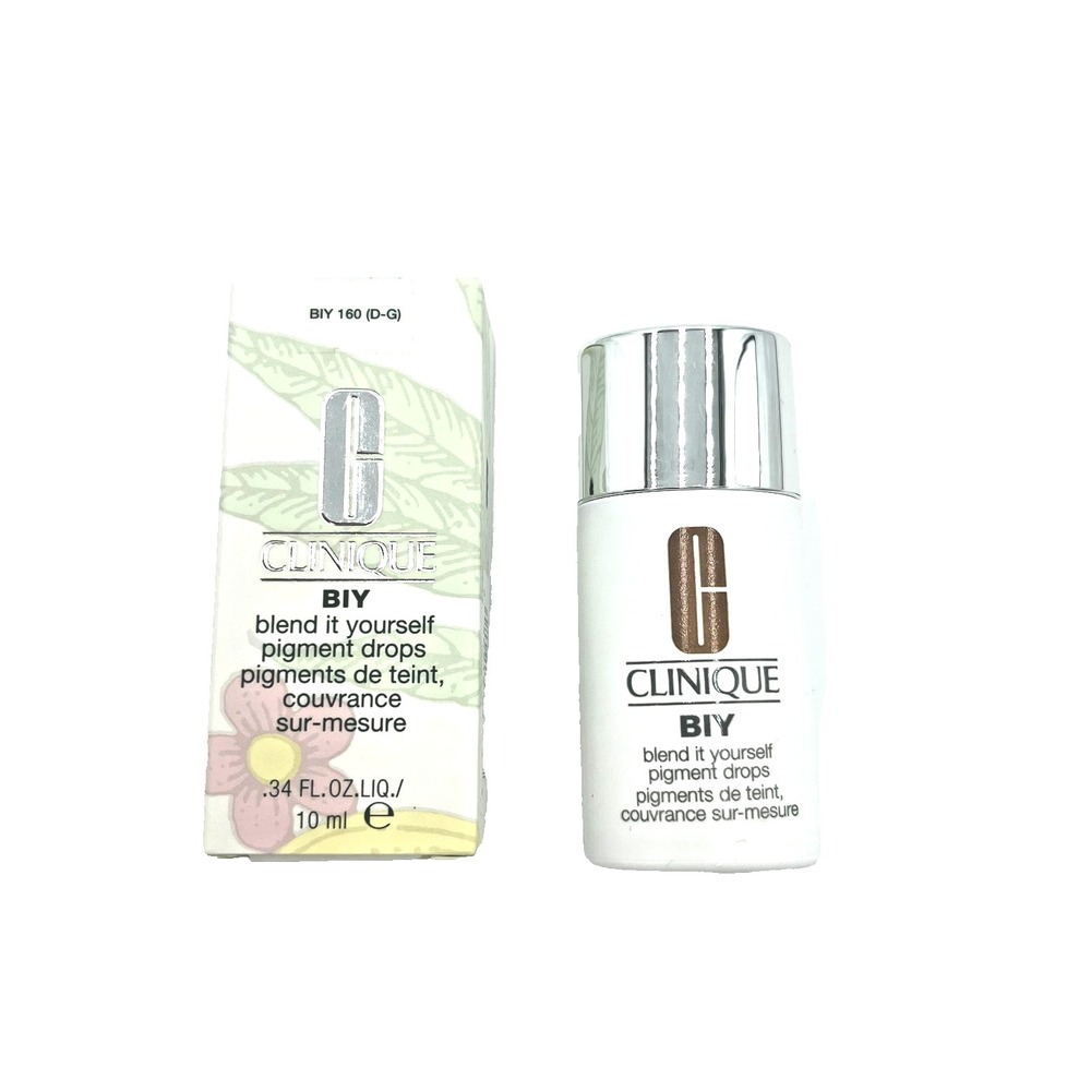 Clinique Blend It Yourself Pigment Drops Shade BIY 160 (D-G) New‎